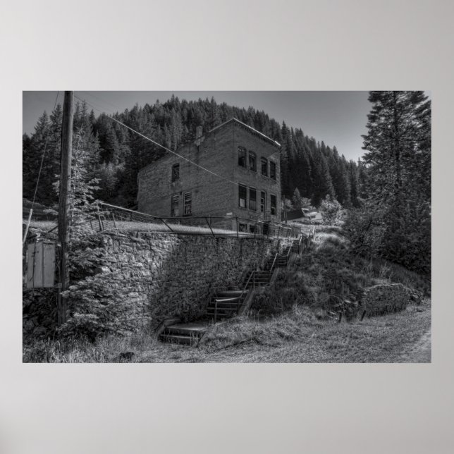 PÓSTER BURKE IDAHO - CIDADE MINEIRA DE FANTASIA (Frente)