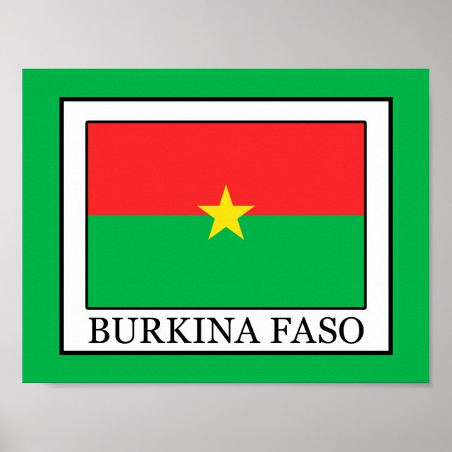 Poster Burkina Faso (Frente)