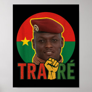 Poster Burkina Faso - Bravo Capitão Ibrahim Traoré _ Thom