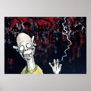 POSTER "BURN BABY BURN"