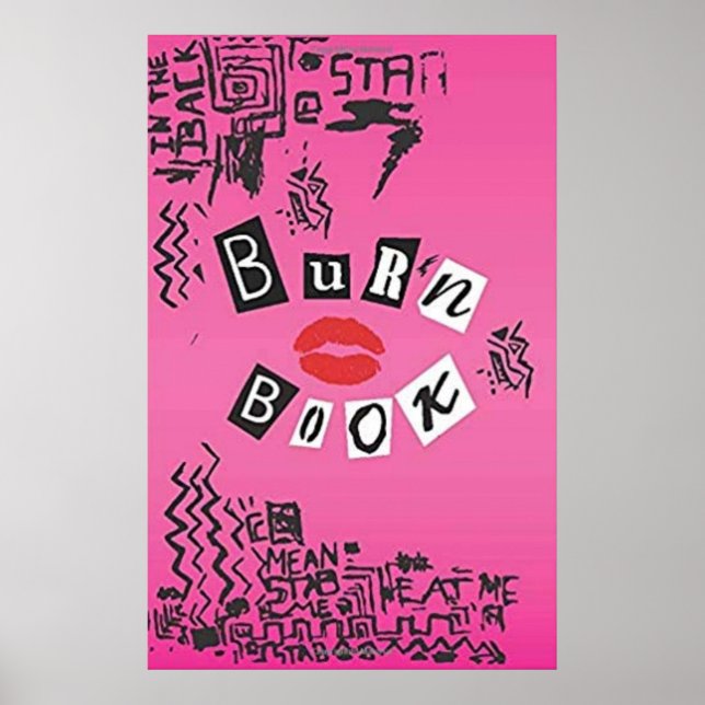 Poster Burn Book (Frente)