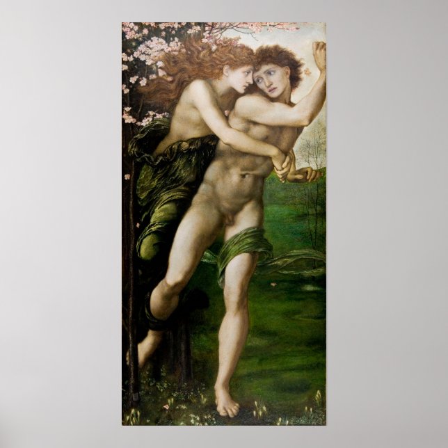 Poster Burne-Jones - Filis E Demofonte (Frente)