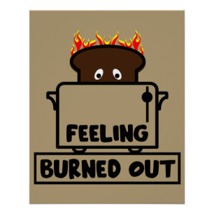 Póster Burnout de Trabalho