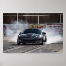 Burnout do Corvette ZR1