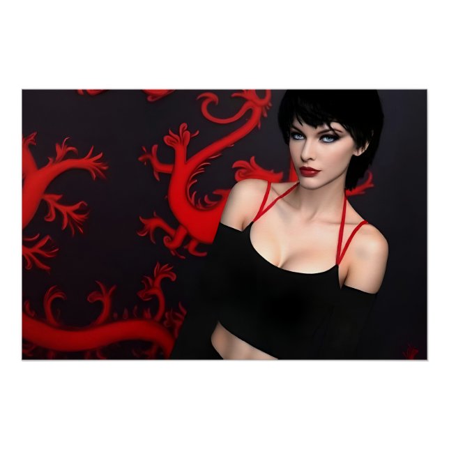 Póster Burnt Out Souls glossy poster (Frente)