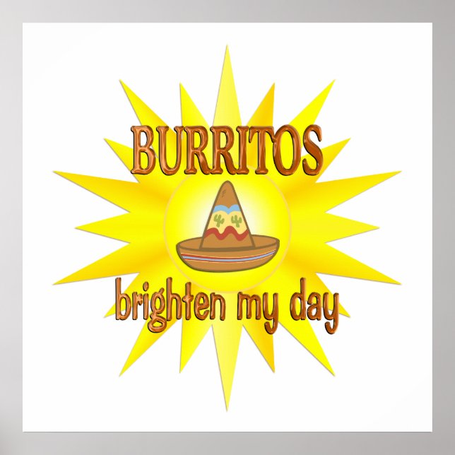 Póster Burritos Brighten (Frente)