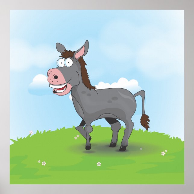 Póster Burro (Frente)