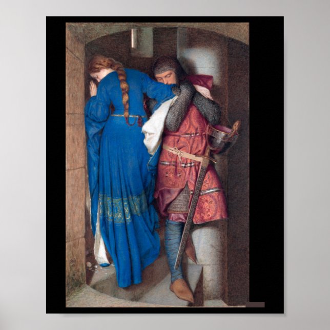 Poster Burton's "Hellelil and Hildebrand" (Frente)
