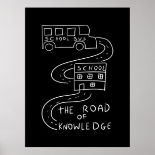 Poster Bus Driver the Road of Knowledge