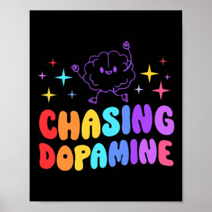 Poster Busca de estética mental de dopamina