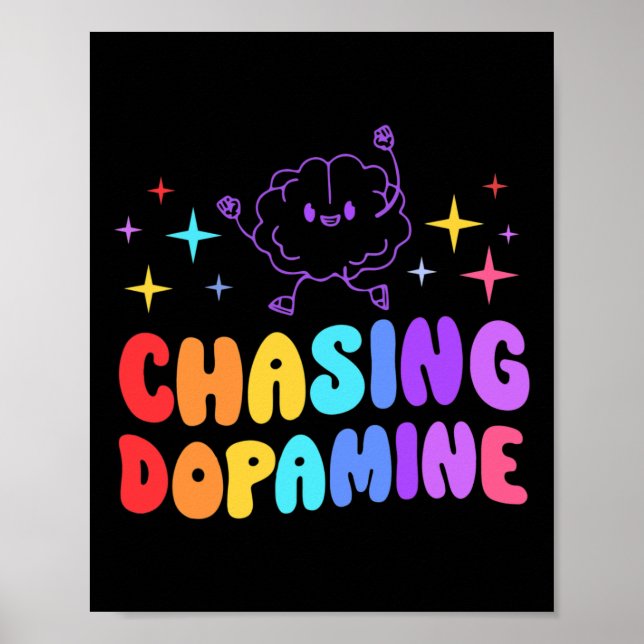 Poster Busca de estética mental de dopamina (Frente)