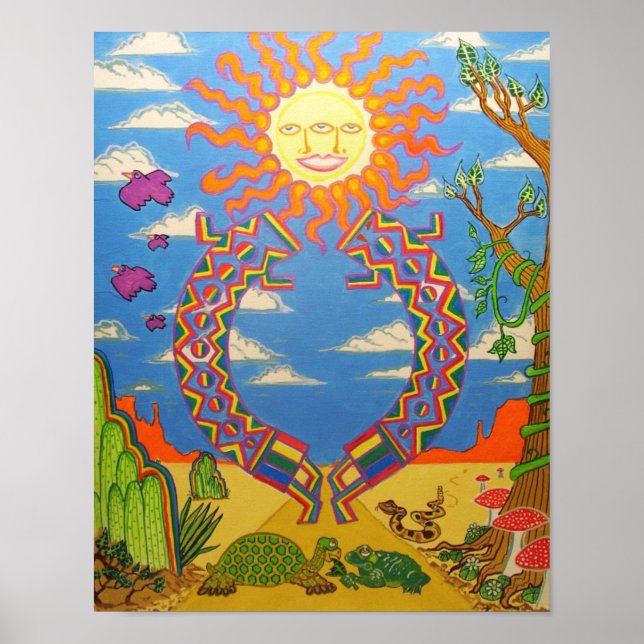 Póster Busca de Visão do Sudoeste (Frente)