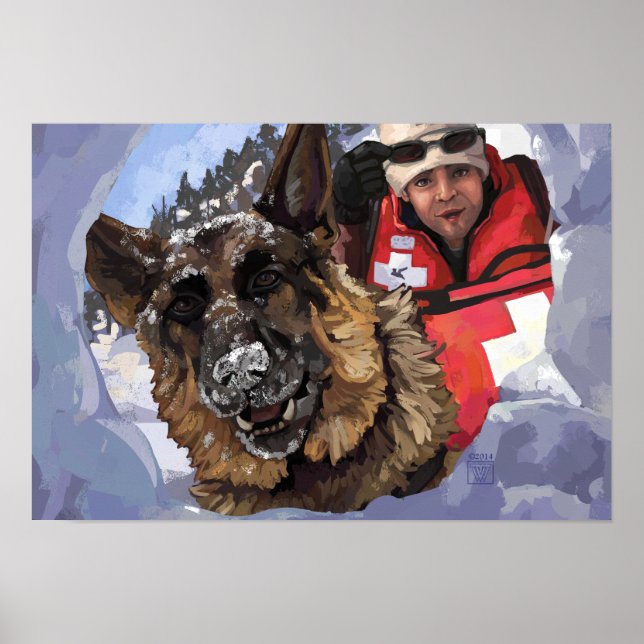 Póster Busca e Resgate (Frente)