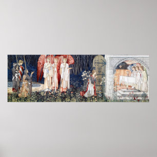 Poster Busca pelo Santo Graal, William Morris