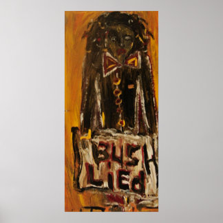 POSTER BUSH MENTIU