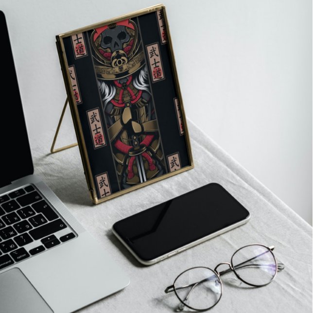 Poster Bushido Warrior (Criador carregado)