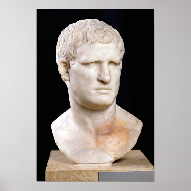 Poster Busto de Agrippa (Frente)