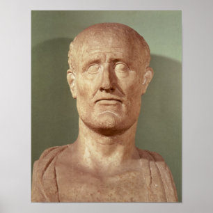 Poster Busto de Alcibiades