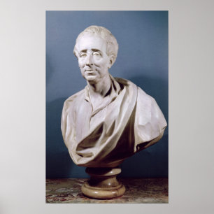 Poster Busto de Charles de Secondat Baron de