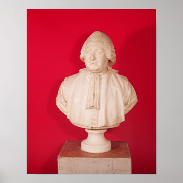 Póster Busto de Chretien Guillaume (Frente)