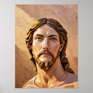 Poster BUSTO DE CRISTO O SALVADOR por MICHELANGELO 2026__