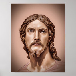Poster BUSTO DE CRISTO O SALVADOR por MICHELANGELO 2026__