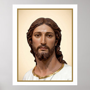 Poster BUSTO DE CRISTO O SALVADOR por MICHELANGELO 2026
