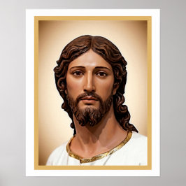 Poster BUSTO DE CRISTO O SALVADOR por MICHELANGELO 2026