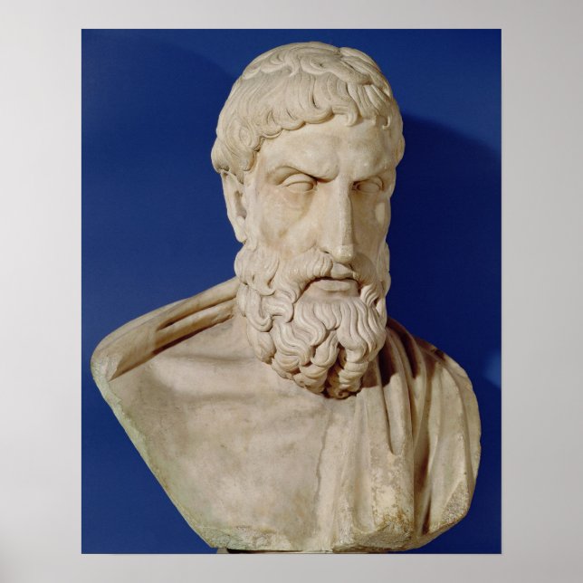 Póster Busto de Epicurus (Frente)