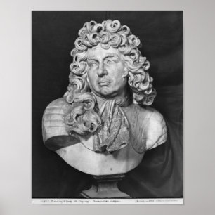 Póster Busto de Francois de Crequy, c.1690