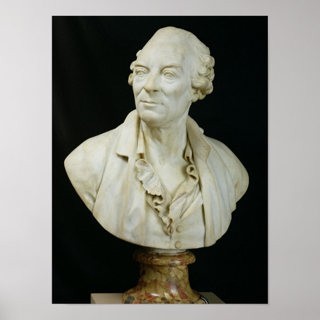 Poster Busto de George Louis Leclerc Conde de Buffon (Frente)
