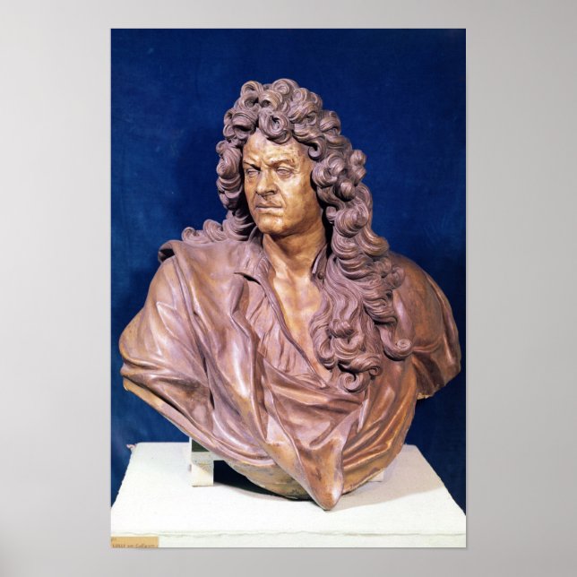 Póster Busto de Jean Baptiste Lully (Frente)