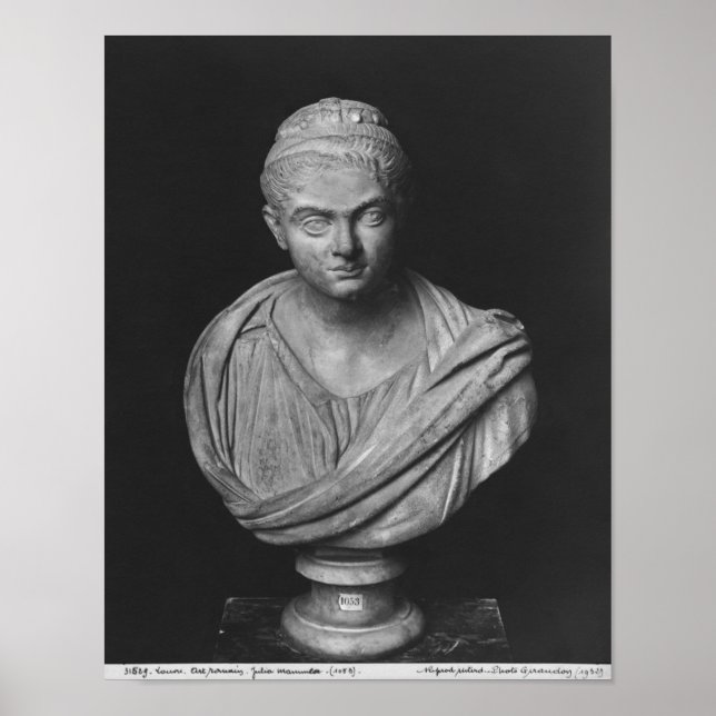 Poster Busto de Julia Mamaea (Frente)
