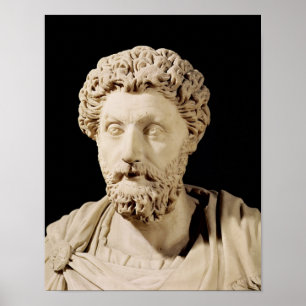 Poster Busto de Marcus Aurelius