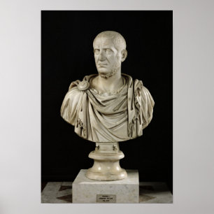 Póster Busto de Marcus Claudius Tácito
