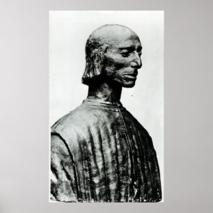 Poster Busto de Niccolo Machiavelli