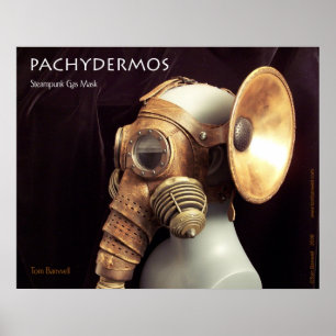 Póster Busto de Pachydermos