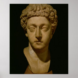 Póster Busto do imperador Commodus