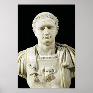 Poster Busto do imperador Domitian