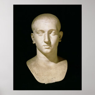 Póster Busto do retrato do imperador Severus Alexander