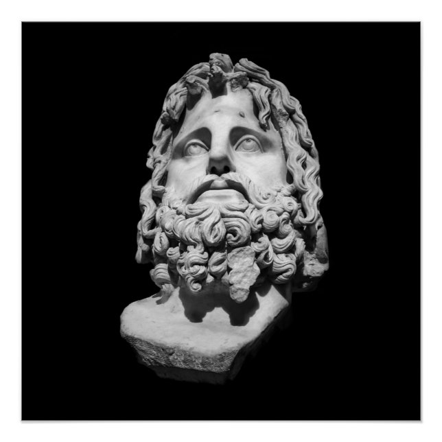 Póster Busto Greco Romano (Frente)