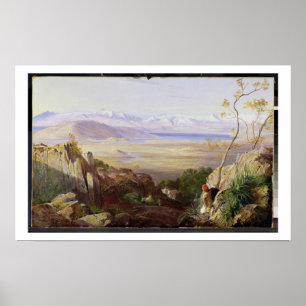 Poster Butrinto, Albânia (petróleo na canvas)