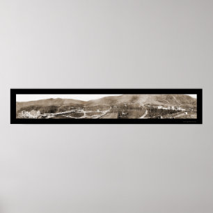 Poster Butte MT Gardens Foto 1914