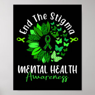 Poster Butterfl de Sensibilização para a Saúde Mental do