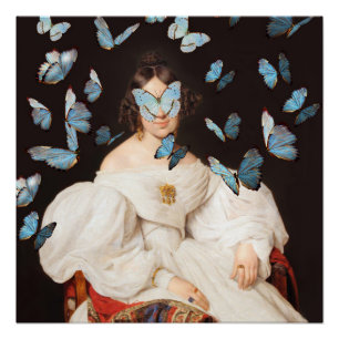 Póster Butterfly Dreams Diva Poster