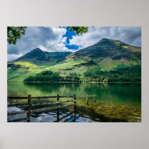 Poster Buttermere, Cockermouth, Reino Unido