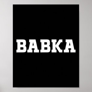 Poster Bybka Design de Alimentos Para Homens Mulheres Cri