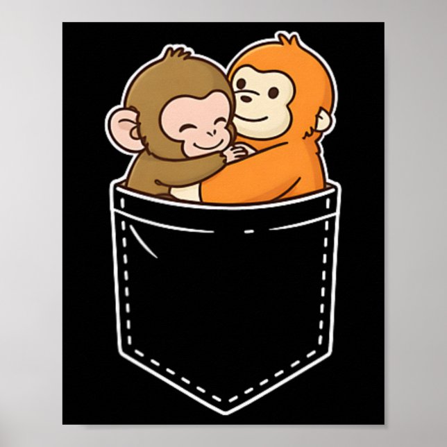 Poster Byby Monkey Punch e Ora-mãe  (Frente)