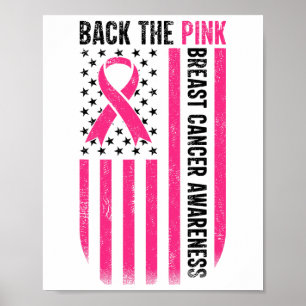 Poster Byck O Sinalizador De Consciência Do Cancer De Mam