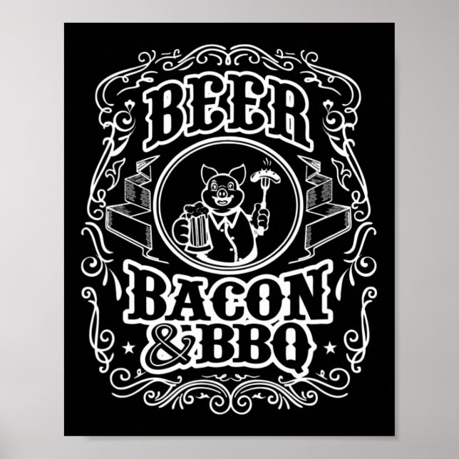 Poster Bycon E Churrasco De Cerveja (Frente)